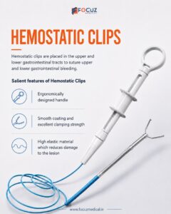 Salient Features Hemostatic Clips